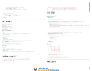 C stanford university acm team notebook | PDF