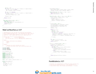 C stanford university acm team notebook | PDF