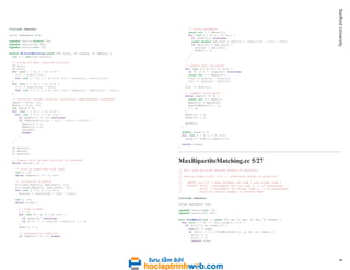 C stanford university acm team notebook | PDF