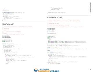 C stanford university acm team notebook | PDF