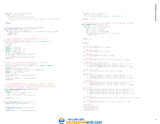 C stanford university acm team notebook | PDF