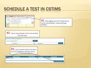 CSTIMS Cheat Sheet | PPTX