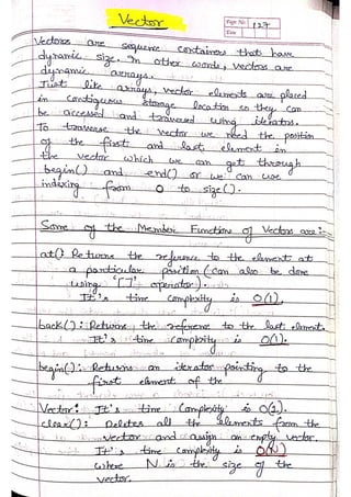 C++ STL(Standard Template Library) Handwritten notes.pdf