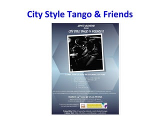 City Style Tango & Friends 