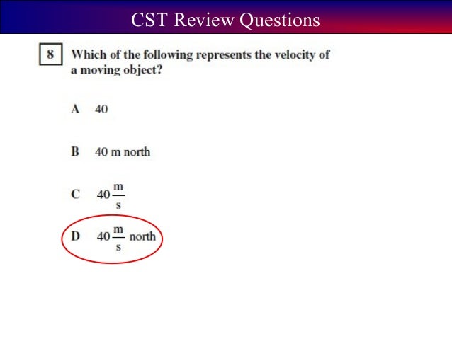 CST Science Review 2013