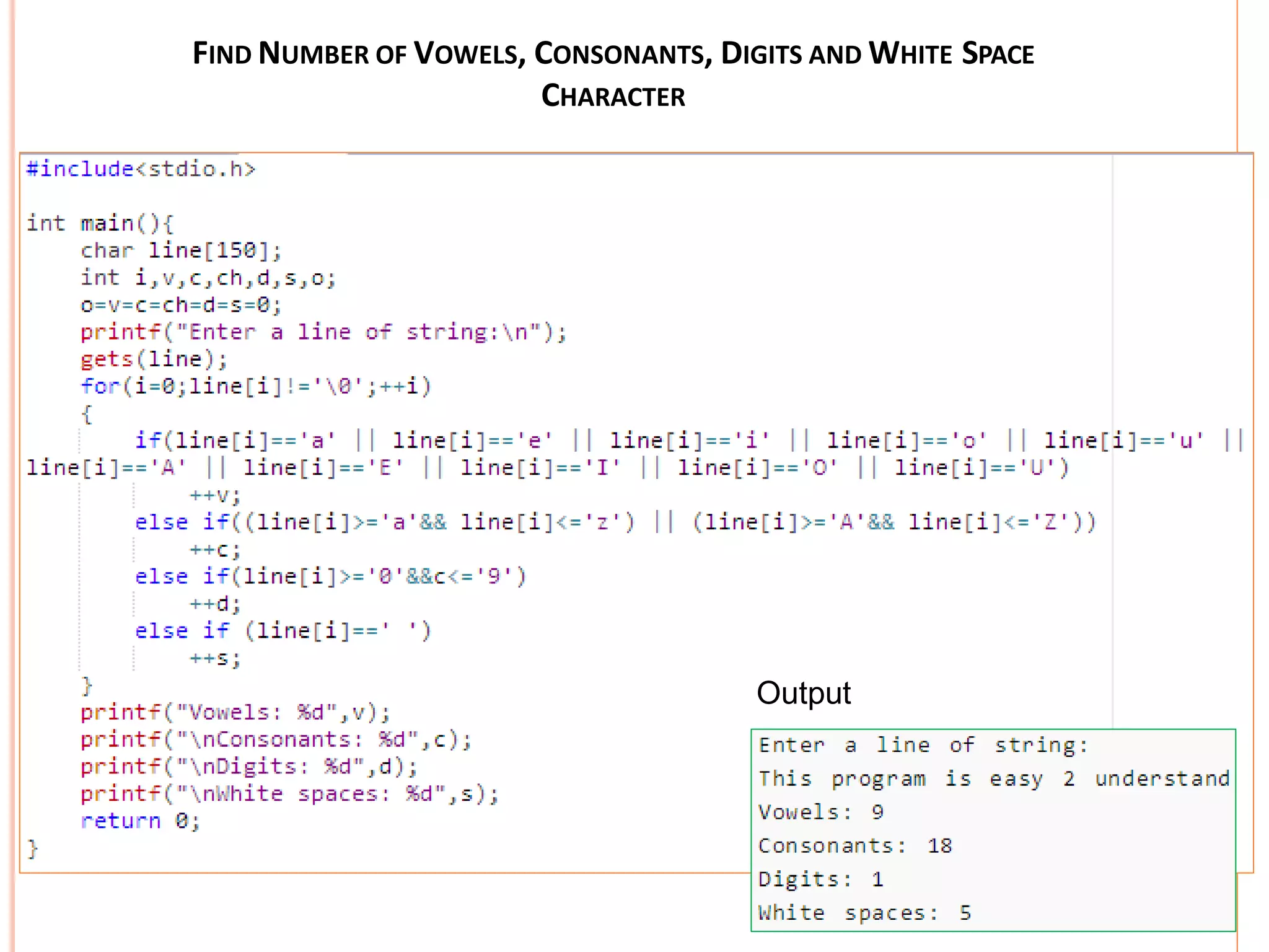 string in C | PPT