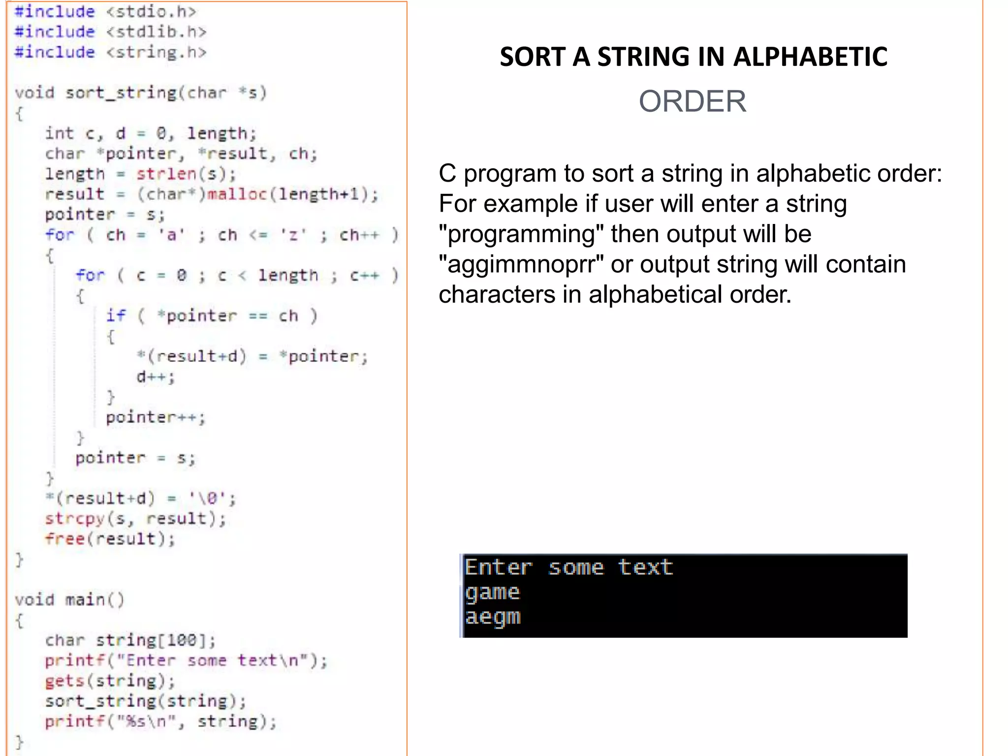string in C | PPT