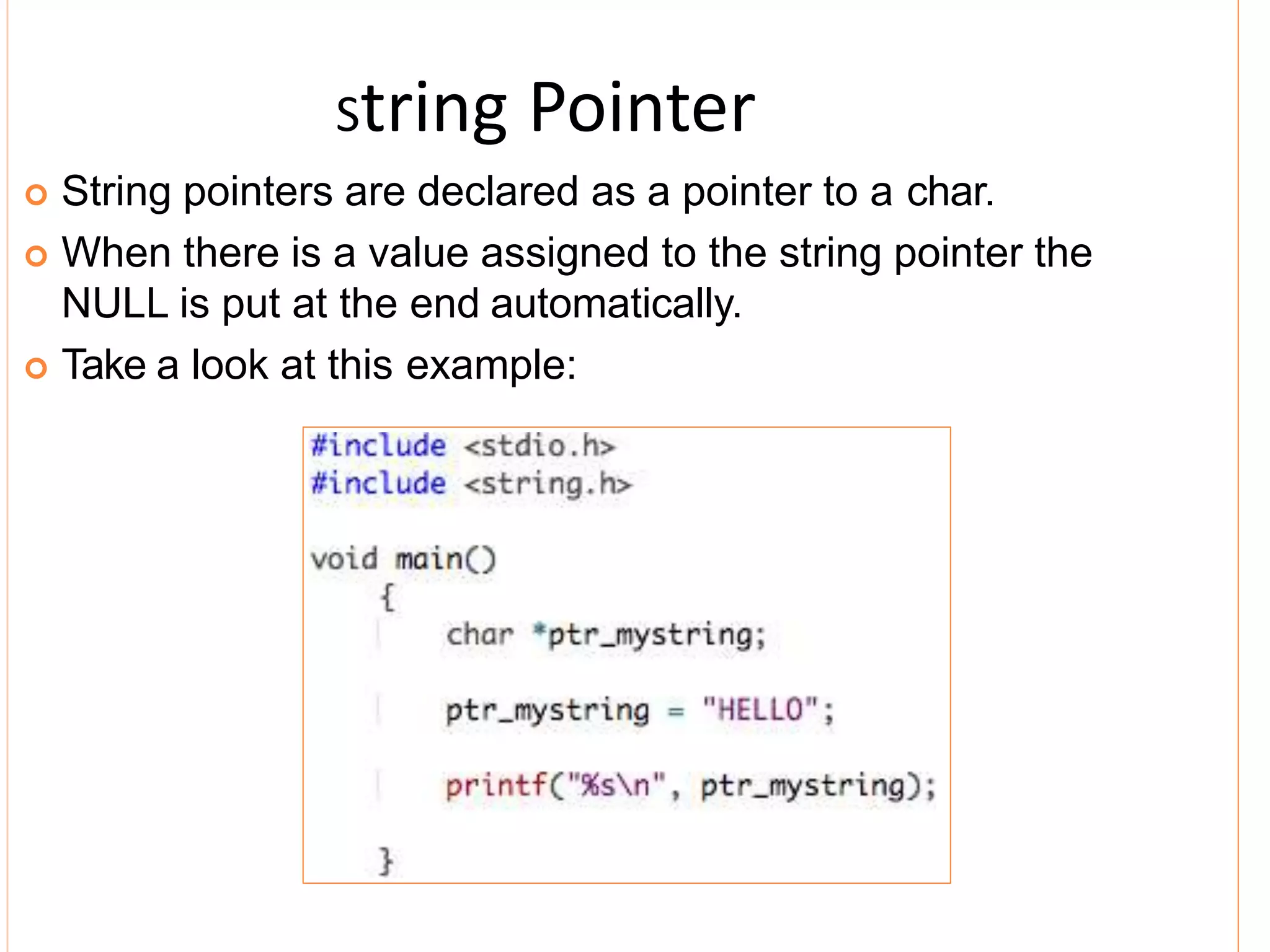 string in C | PPT