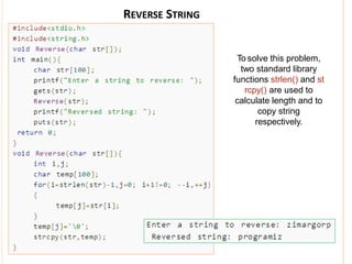 string in C | PPT
