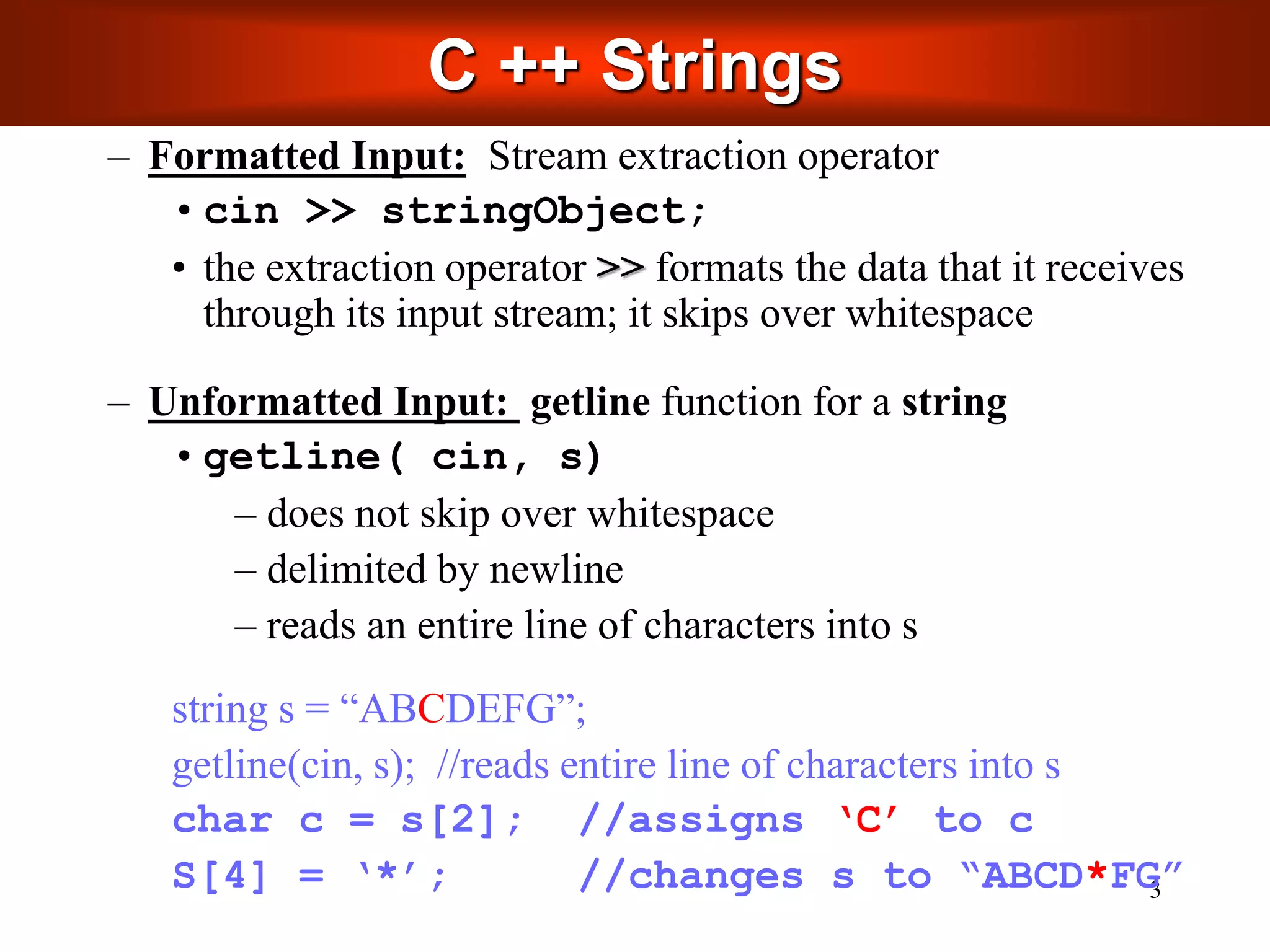 C++ Strings.ppt