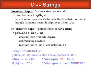 C++ ____Strings and its functions---.ppt