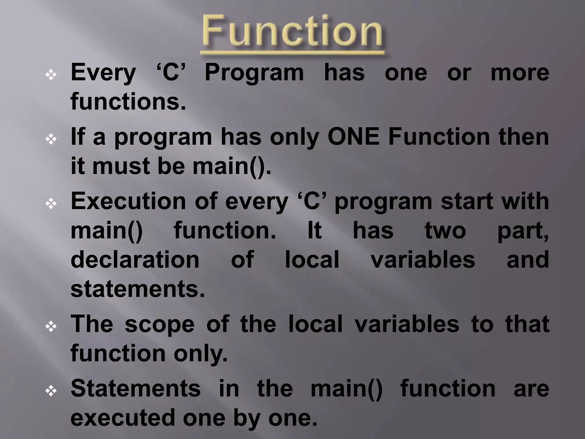 C structure | PPT | Free Download