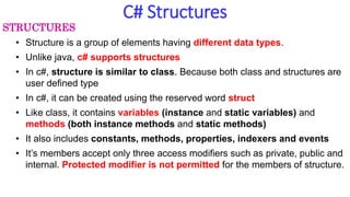 C# structure | PPTX