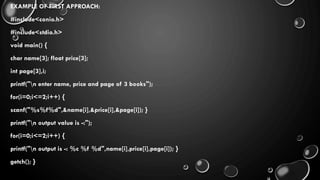 C Structure and Union in C | PDF