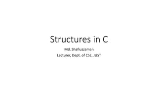 C structures | PPT