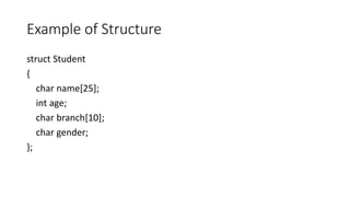 C structures | PPT