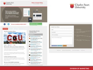 DIVISION OF MARKETING
 