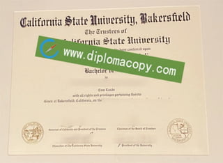CSUB diploma