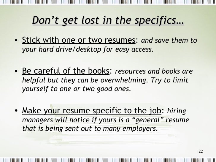 how to build your resume in college