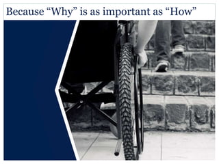 Because “Why” is as important as “How” 
 