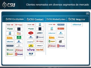 Clientes renomados em diversos segmentos de mercado




                                                  5
 