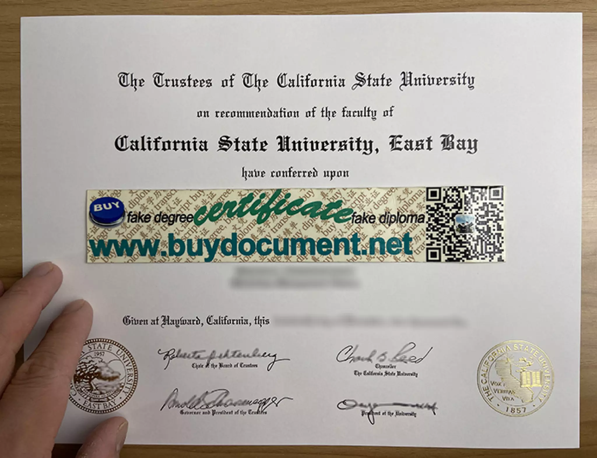 CSUEB diploma PPT