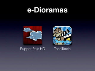 e-Dioramas




Puppet Pals HD   ToonTastic
 
