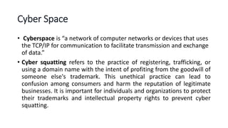 Consumer Incyberspace cs computer notes of studies in education | PPT