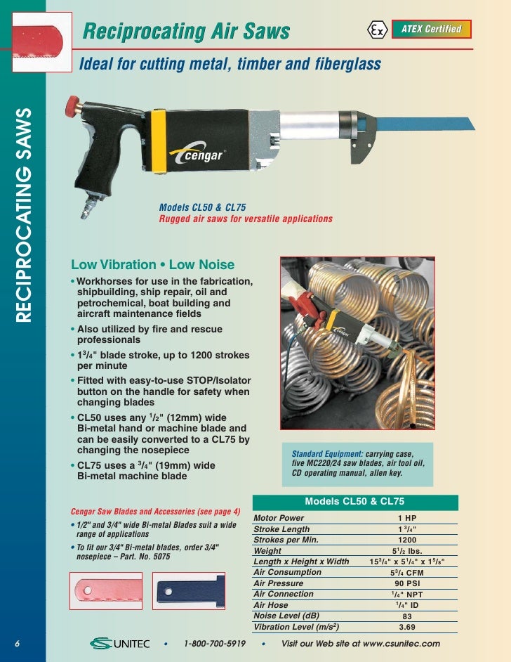 CS Unitec Reciprocating Saws
