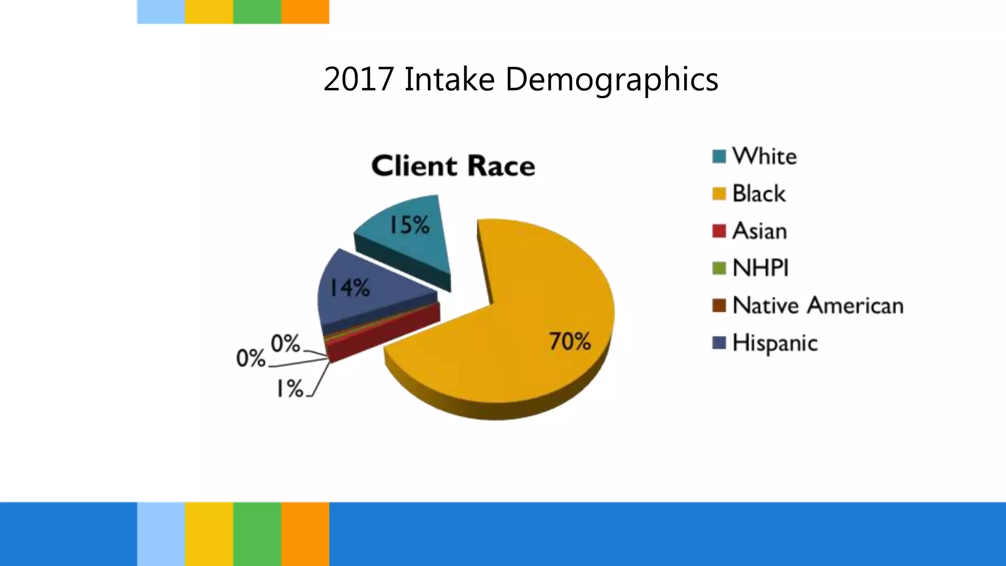 2017 Intake Demographics
 
