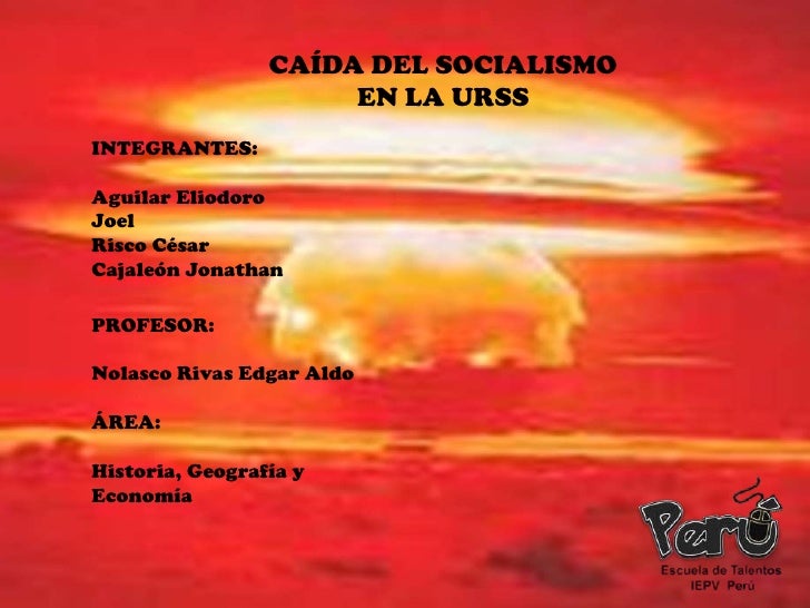 La caída del Bloque Socialista