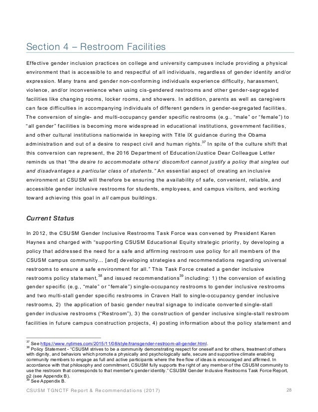 a policy to provide broader education of transgender and gender nonconforming individuals Transgender students (transgender people are unique individuals each with their own likes, gender identity is an integral part of every person’s identity. a policy to provide broader education of transgender and gender nonconforming individuals Transgender students (transgender people are unique individuals each with their own likes, gender identity is an integral part of every person’s identity.