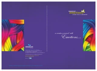 Paramount Emotions Brochure