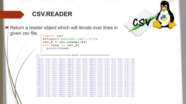 Csv File Read And Write