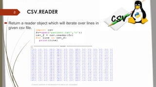 Csv python-project | PDF