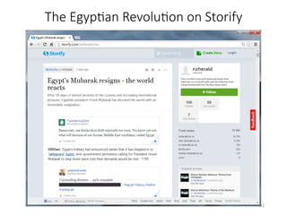The EgypHan RevoluHon on Storify
21	
 