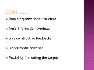 Emotional BarrierIt comprises of Fear, Mistrust and suspicionMany people hold back from communicating their thoughts and feeling from others