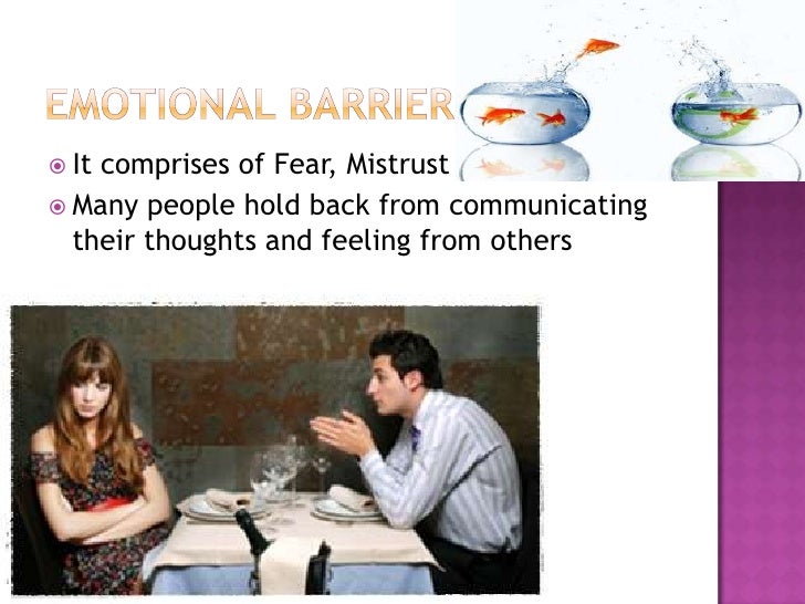 Barriers to communication