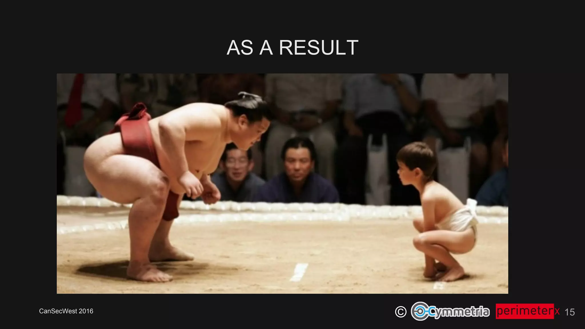 CanSecWest 2016
©
AS A RESULT
15
 