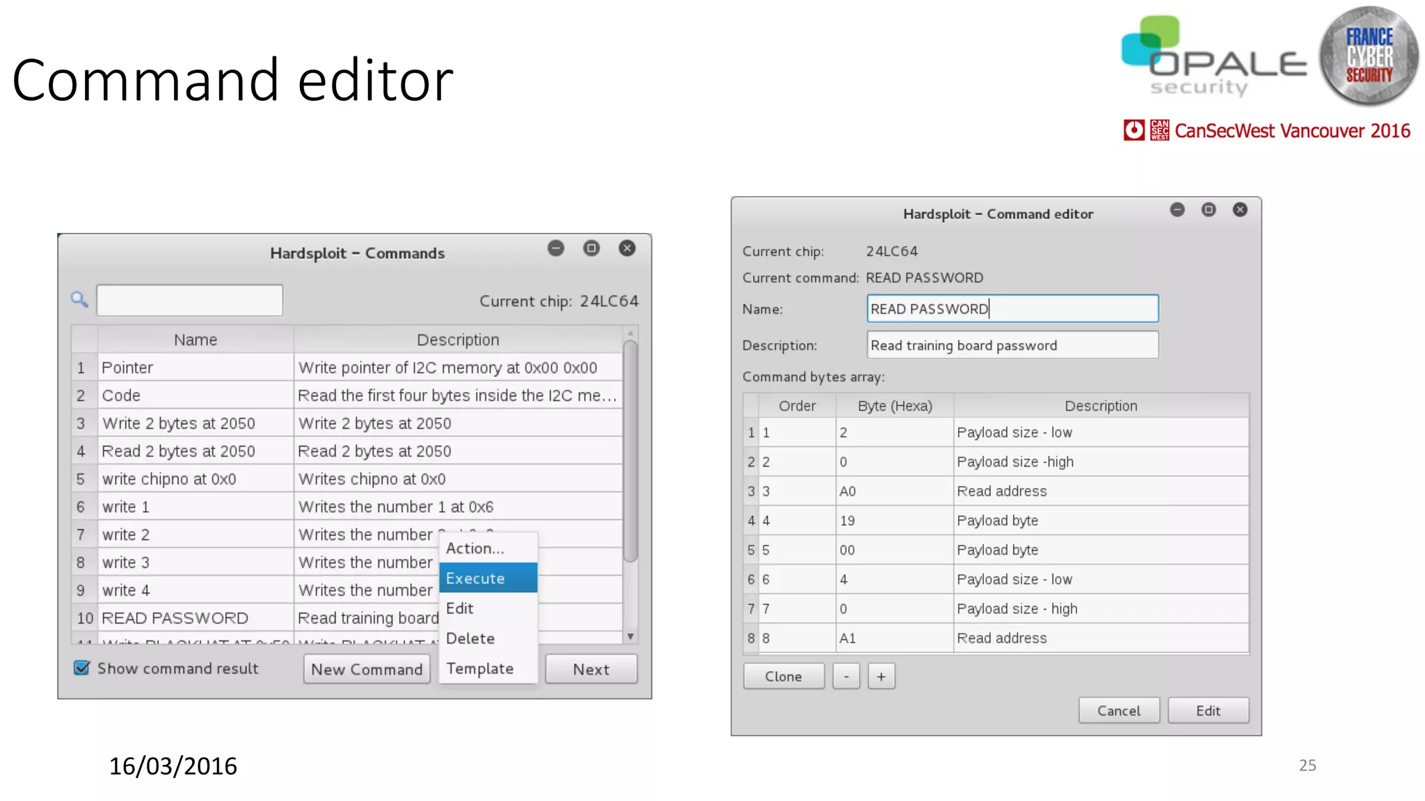 Command editor
16/03/2016	 25	
 