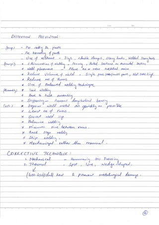 Cwip Notes Format CSWIP 3.2.2 renewal after 10 years exam Tips. | PDF
