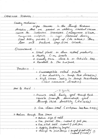 Cwip Notes Format CSWIP 3.2.2 renewal after 10 years exam Tips. | PDF