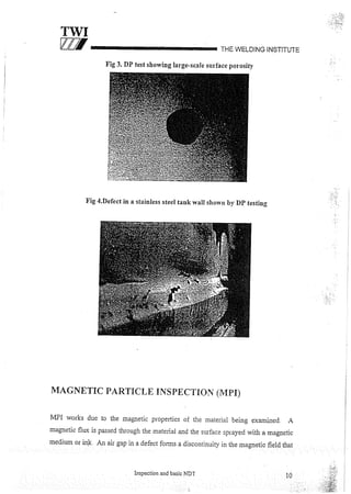 Cswip plant inspector course level i week 1