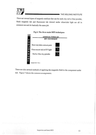 Cswip plant inspector course level i week 1