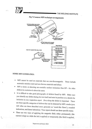 Cswip plant inspector course level i week 1