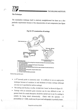 Cswip plant inspector course level i week 1