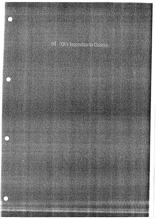 Cswip plant inspector course level i week 1