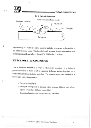 Cswip plant inspector course level i week 1