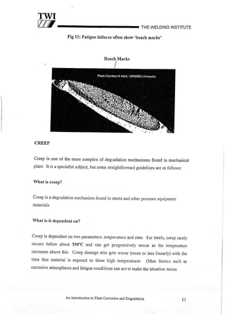 Cswip plant inspector course level i week 1