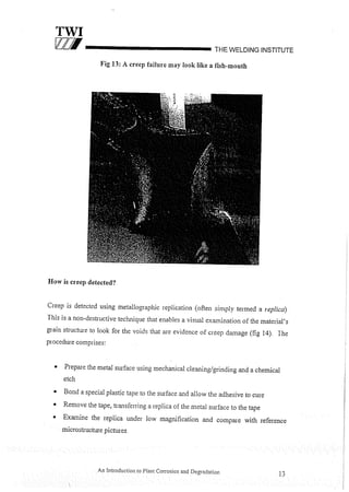Cswip plant inspector course level i week 1
